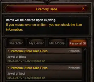Items Gremory Case
