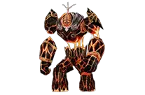 Burning Lava Giant (V)