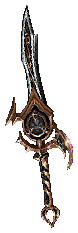 Silver Heart Short Sword