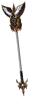 Silver Heart Staff