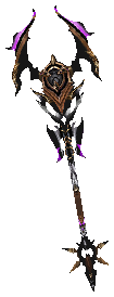 Silver Heart Rune Mace